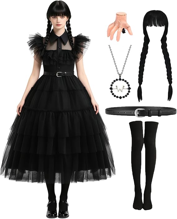 6pcs Cute Adult Halloween Costumes Set for Women Family Party
