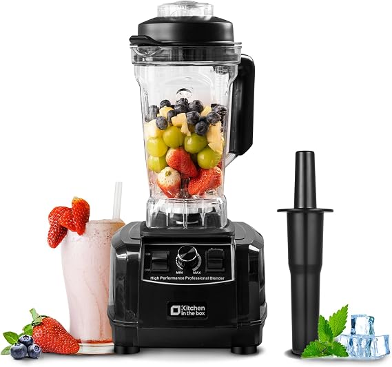 Kitchen in the box Smoothie Blenders for Kitchen,2L Jug with Variable Speed