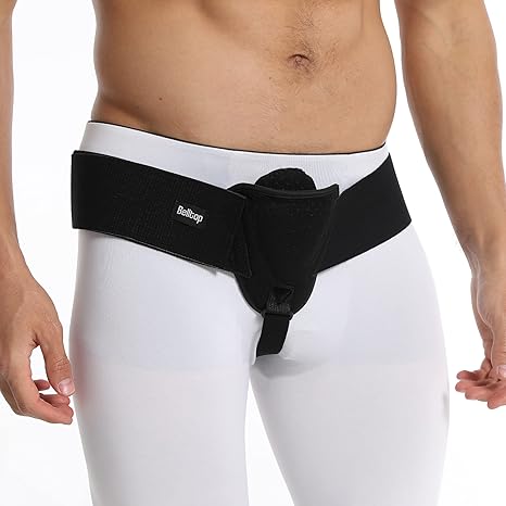 Hernia Belt for Men. Hernia Belt Men - Lead Hernia / Inguinal Hernia Support with Removable Compression Pad for Both Sides Fracture Band Inhernia Adjustable (inguinal bandage) (L/XL)