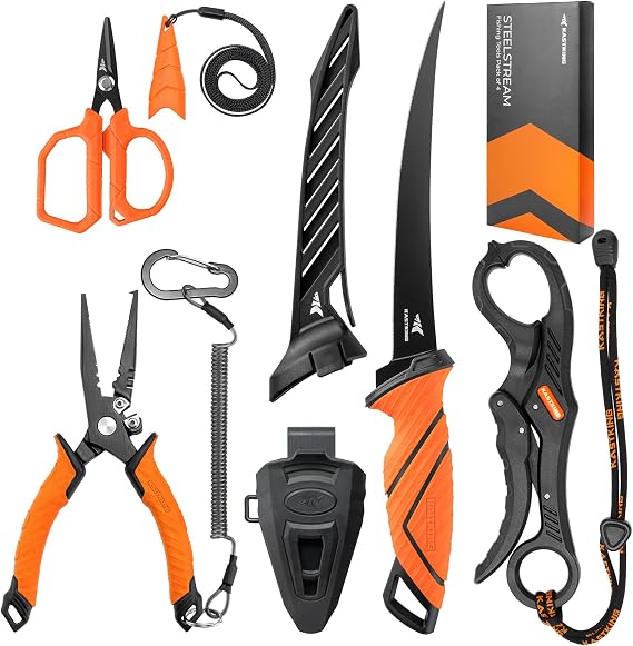 KastKing SteelStream Fishing Tool Set, Fishing Gear