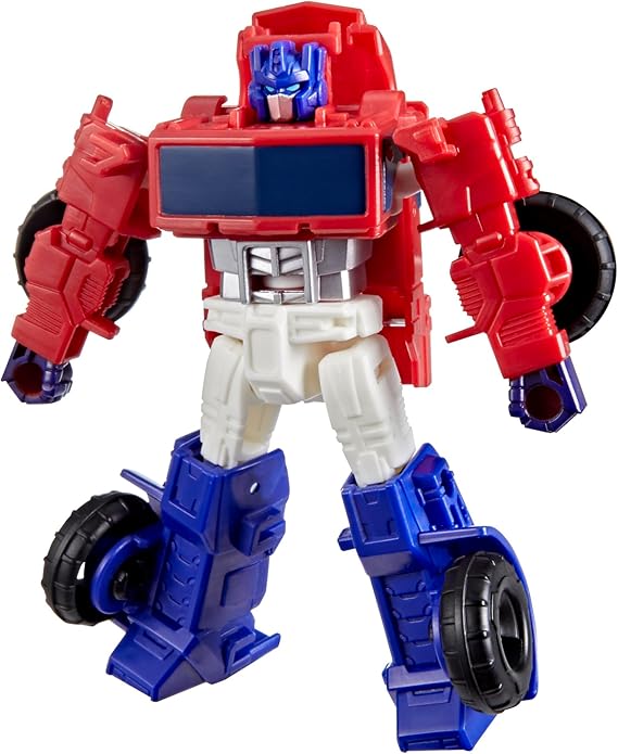 Transformers CYBERWORLD Cyber Changers Optimus Prime Action Figure