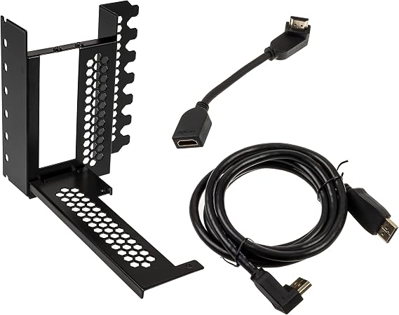 CableMod Vertical PCI-e Bracket (Black, HDMI + DisplayPort)