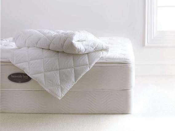 Westin Exclusive Heavenly Bed - 14" Pocket Coil Mattress with Quilted Pillowtop - Mattress and Box Spring Set - Full - Low Profile Box Spring (5.5")