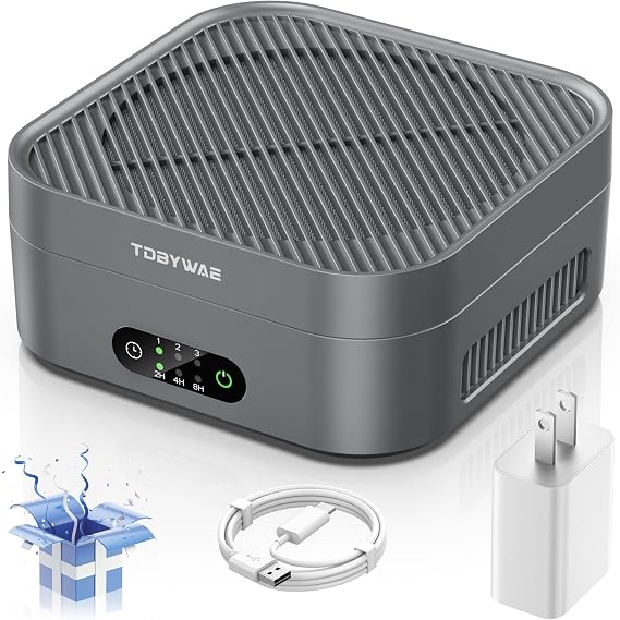 Air Purifier for Bedroom, H13 True HEPA Filter, Ultra-Quiet