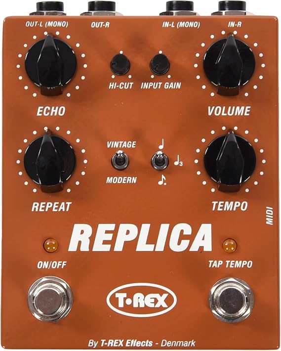 T-Rex Replica True Stereo Tap Delay