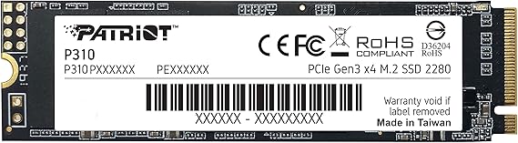 Patriot P310 1.92TB SSD | Low-power design.
