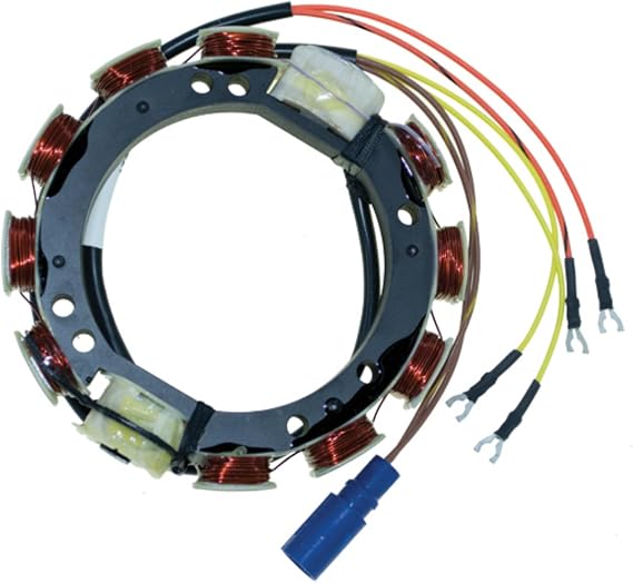 CDI Electronics 173-3410 Johnson/Evinrude Stator - 4 Cyl. 9 Amp (1988-2001)
