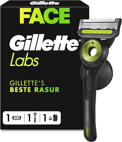 Gillette Labs Men's Razor with 1 Refill - Black
