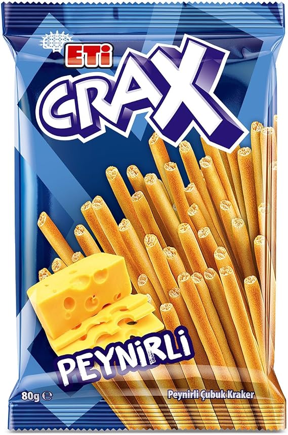 Eti Crax Peynirli Çubuk Kraker 80 g