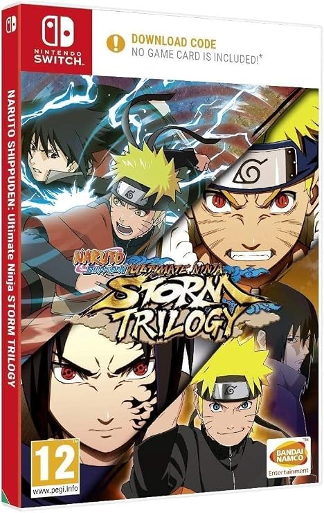 Naruto Shippuden: Ultimate Ninja Storm Trilogy (Code in a Box) - Nintendo Switch