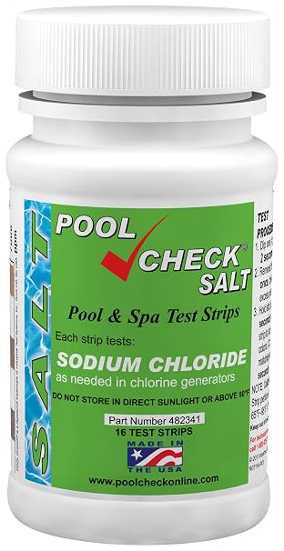 Industrial Test Systems 482341 PoolCheck Salt Test Strips
