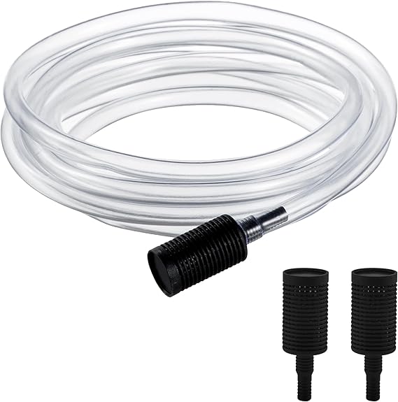 Raincovo Pressure Washer Siphon Hose for Downstream Injector, Power Washer Soap Dispenser Suction Tubing 10 Feet with 3 Filters
