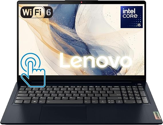 Lenovo New IdeaPad 15.6" Touchscreen Business Laptop with Microsoft Office | 16GB RAM - 512GB SSD | 2026 Edition | Intel Core i5-1335U 10-core Processor(Beats i7-1255U) | Windows 11 Home