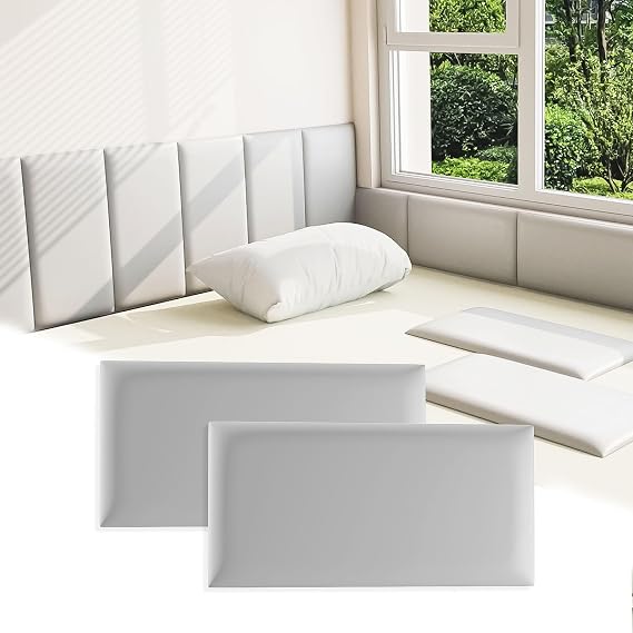 Anti Collision Wall Padding for Kids, Upholstered 3D Wall Panels