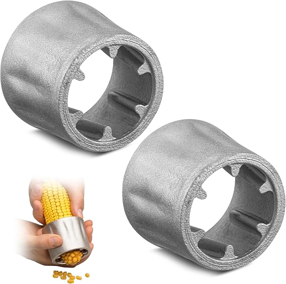 MorningRo 2 Pcs Hand Dry Corn Sheller Corn Cob Stripper Tool Kernel Remover