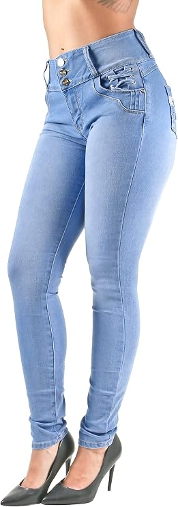 Plus/Junior Size Colombian Design, Butt Lift Levanta Cola, Skinny Jeans