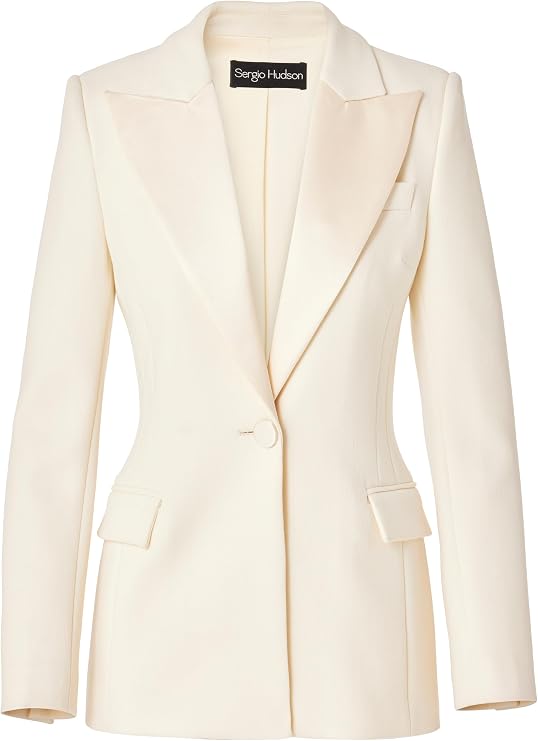 Single Breast Tuxedo Jacket