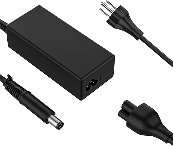 90W 19V 4.74A AC Adapter Compatible with HP All-in-One Desktop 22-c0073w 22-df0003w EliteBook 8470p 8570p 609940-001 Laptop Power Supply Cord