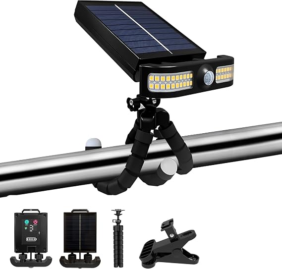 Grill Light for Blackstone Griddle & Weber Grill, Octopus Rechargeable Solar Powered BBQ LED Light with Motion Sensor for Outdoor, Grilling Accessories for Camping, Gifts for Men Husband Dad