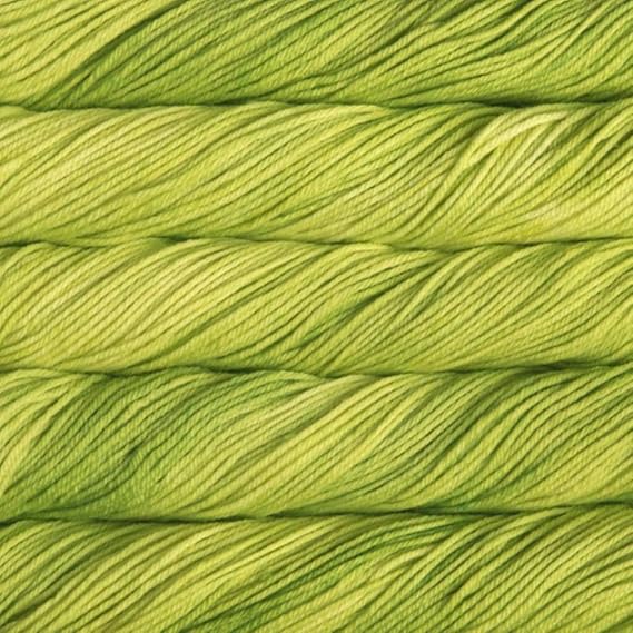 Malabrigo Yarns - Rios - 100% Superwash Merino Wool Yarn, 100 g / 3.5 oz (011 - Apple Green)