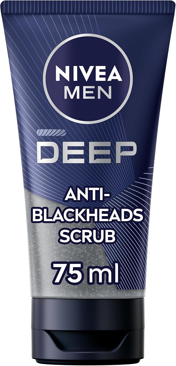 NIVEA MEN Deep Anti-Blackhead Scrub 75ml
