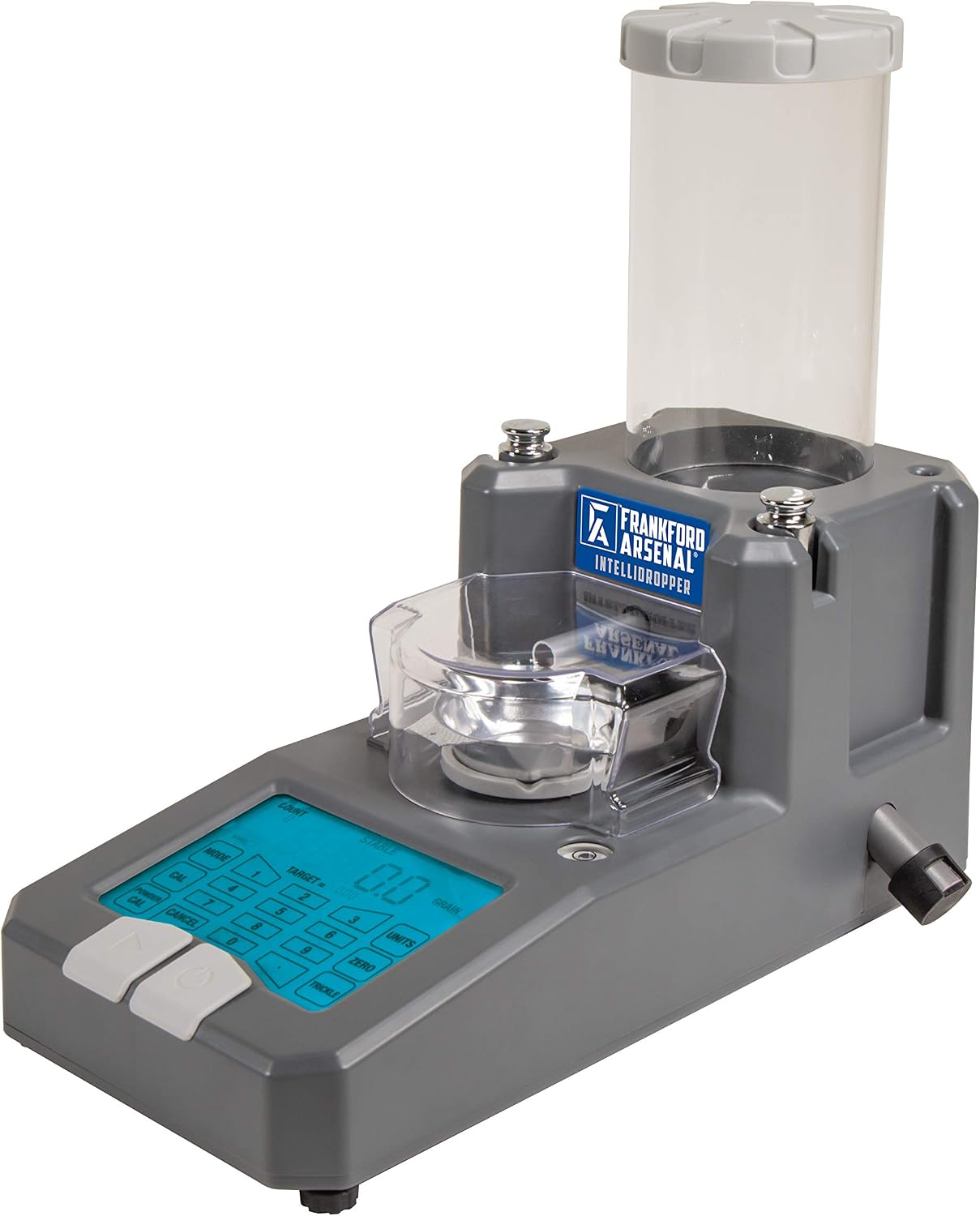 Frankford Arsenal Intellidropper Electronic Powder Measure for Powder Measuring with LCD Display and Free Reloading Database App & Platinum Series Perfect Seat Hand Primer Seating Tool, Black