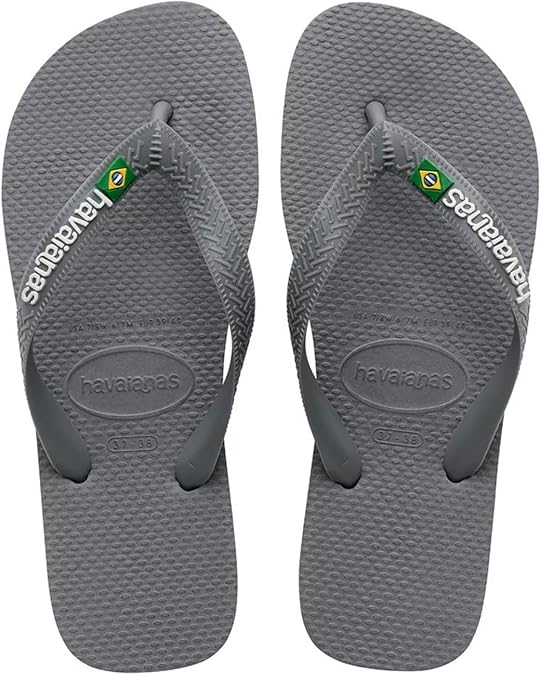 Havaianas Brazil Logo Mens Sandal 5002-Steel Grey-Steel Grey 11