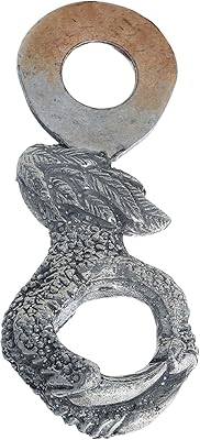 Guardian Bell Eagle Claw Good Luck Bell Hanger Mount | Motorcycle Bell | Lead-Free Pewter | Made in USA
