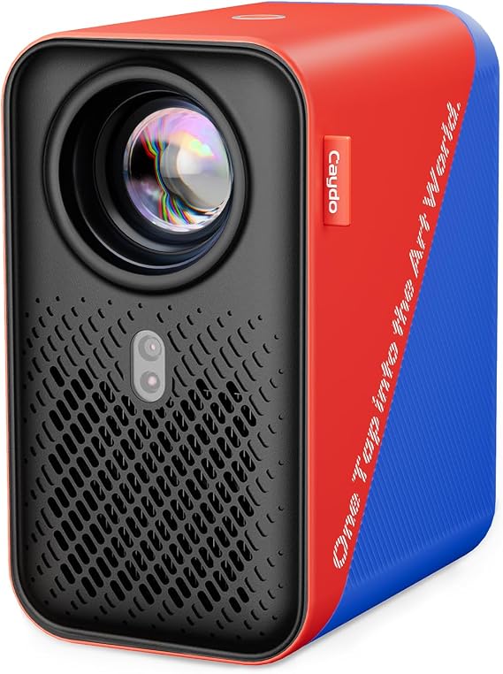 Caydo P1 Art Projector with Exclusive Drawing App for Artists, Portable Auto Focus & Keystone LED Projector for Drawing and Tracing, 4K Support, 100 Display, Compatible with iOS/Android, Upgraded