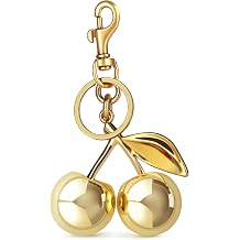 OVRUNS Cherry Bag Charm Women Cute Cherries Keychain Sparkling Purse Charms Pendant for Handbag Wallet Car Phone