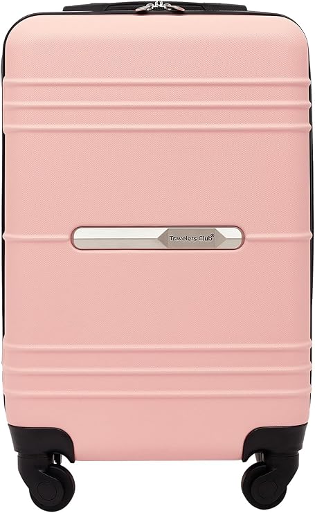 Travelers Club 22" Richmond Spinner Carry-On Luggage, Rose Gold
