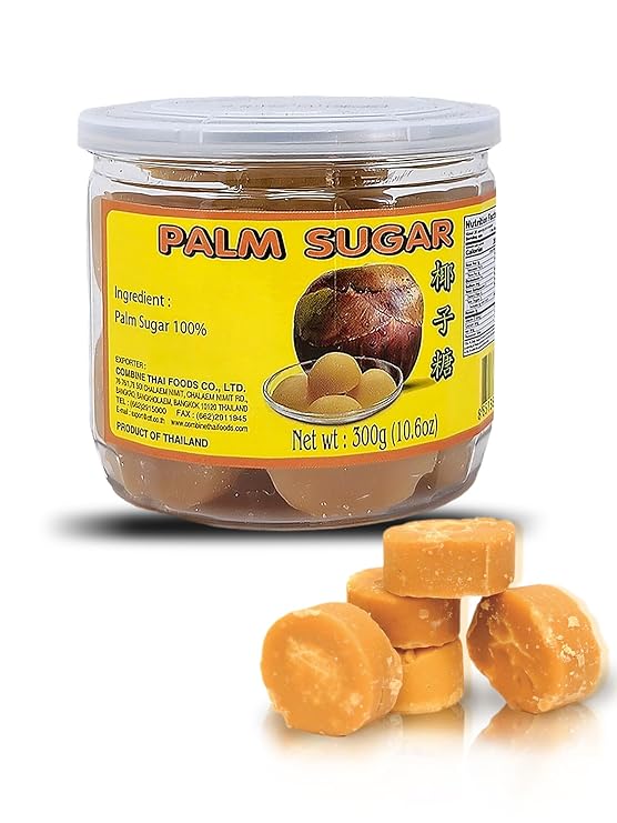 Pure Palm Sugar 10.5oz (300g) Perfect for Pad Thai, Adobo, and Desserts