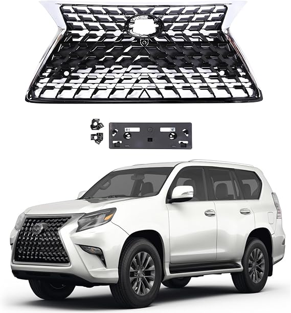 Front Bumper Grille Fit for LEXUS GX460 2014-2022