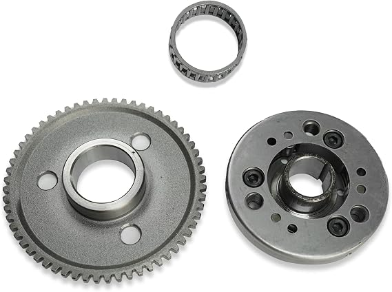 CLEO GY6 125cc 150cc 152QMI 157QMJ High Performance Heavy-Duty Starter Drive Clutch Scooter Moped ATV 60 Tooth (3 Sprags)
