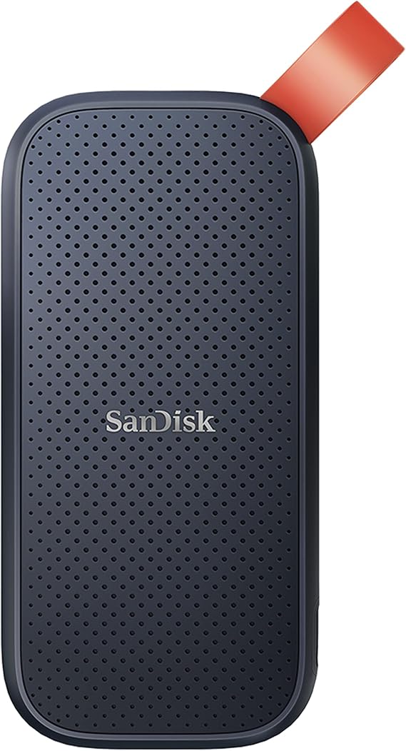 SanDisk Portable SSD 1TB, Up to 800MB/s Read Speeds, Older model, Black