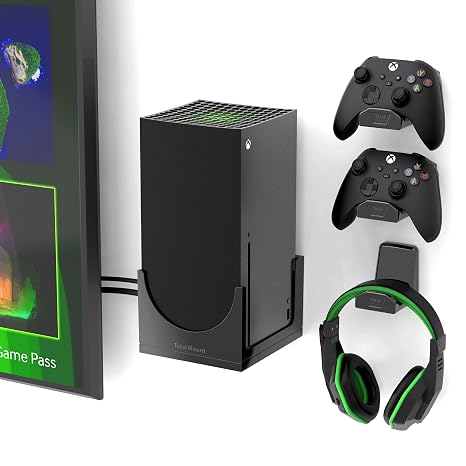 TotalMount for Xbox Series X Pro Bundle (Mount and 3 Controller Holders)