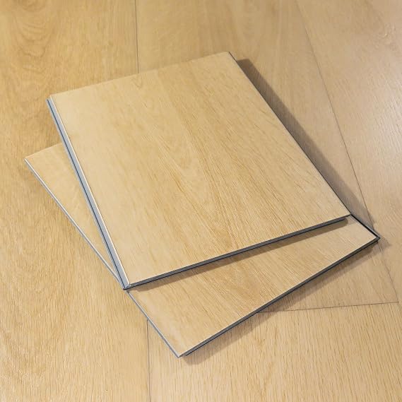 Flooret 12 Cut Sample Luxury Vinyl Plank Flooring | DIY Click Installation, 40 Mil Wear Layer, Waterproof and Scratch Resistant LVP | Soho Signature Microbevel