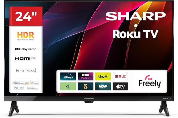 Sharp 24-inch HD Ready Roku Smart TV 24HD2325K