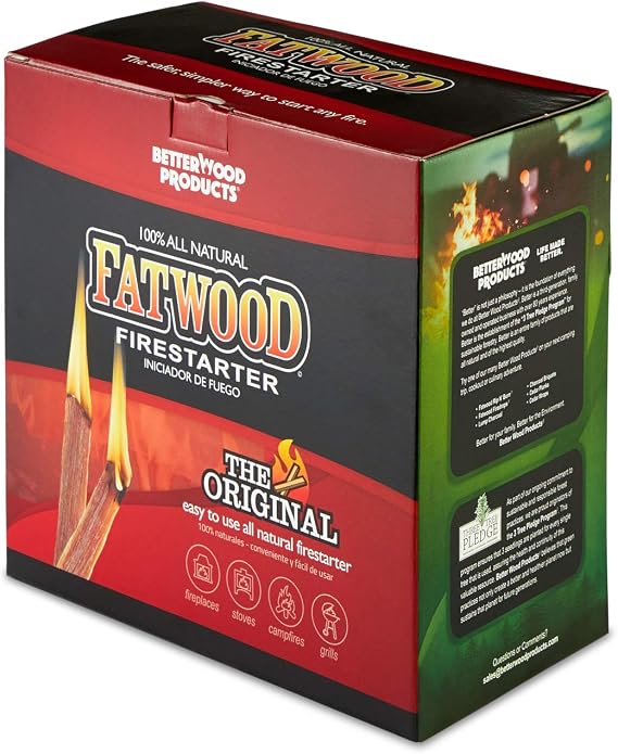 Wood Products Intl FATWOOD FIRESTART 5#