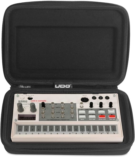 UDG Creator Hardcase for Korg Volca Series - EVA Durashock Protection Case, Black (U8435BL)