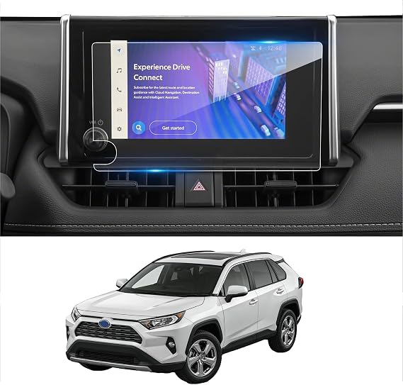 Customized Screen Protector for 2023 2024 2025 Toyota RAV 8 Inch Touch/Car GPS Navigation Display Screen Anti-Scratch Tempered Glass Protective Film
