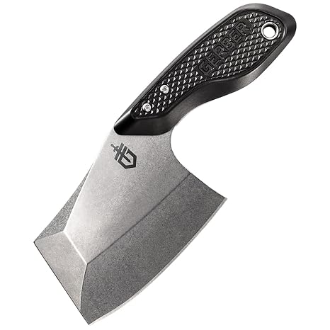 Gerber Tri-Tip Fixed 2.8 in Blade Black Aluminum Handle