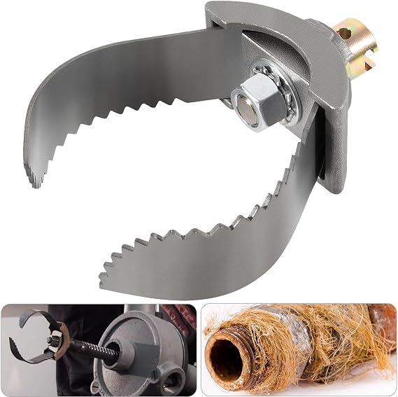 52822 T-232 3" Heavy-Duty C Cutter Cable Coupling Drain Cleaning Tool Fits for 3/8 & 5/8 Drum Including C-4 C-6 C-7 C-9 and All IW Cables, Compatible with K-400 K-3800 K-50 Ridgid Drum Machines