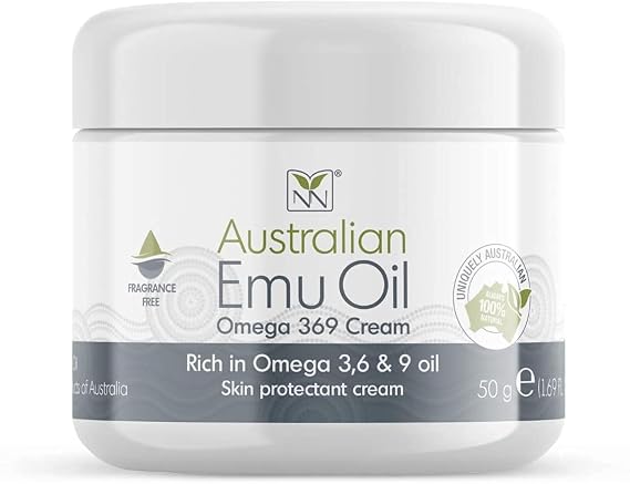 Zinc Oxide Cream for Adults & Kids - Natural Moisturizer & Skin Protectant Barrier Cream with Pure Emu Oil, Omega 3 6 9, Shea Butter - 50g Travel Size Moisturizer for Face & Body by Y-Not Natural