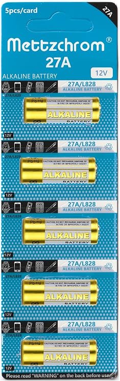27a 12 Volt Alkalin Pil - Kumanda Pili - 5'li