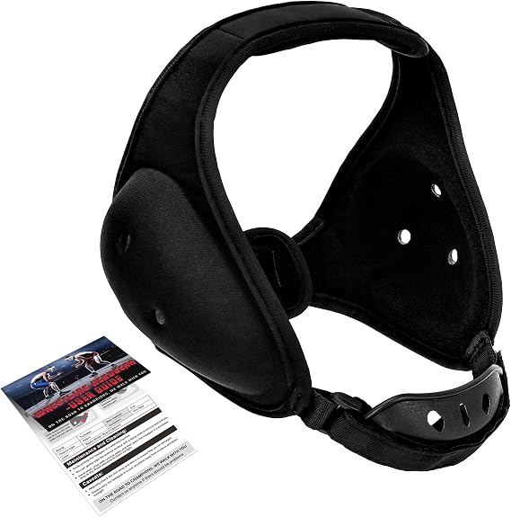 Trymaker Wrestling Headgear, Youth Wrestling Head Gear with Chin Cup | Two Size, Sorf Ear Guard, Sandwich Layer Design, Lightweight, MMA, Jiu-Jitsu, BJJ