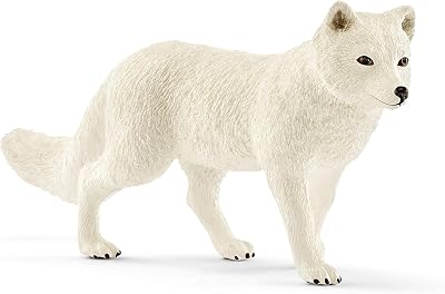 Schleich Wild Life, Animal Figurine, Animal Toys for Boys and Girls 3-8 Years Old, Arctic Fox