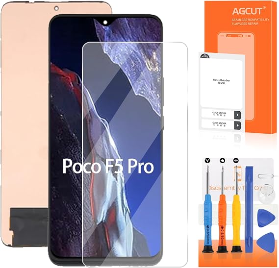 INCELL for Xiaomi Poco F5 Pro 5G Screen Replacement for Xiaomi Poco F5 Pro LCD Display 23013PC75G LCD Digitizer Touch Assembly Repair Part
