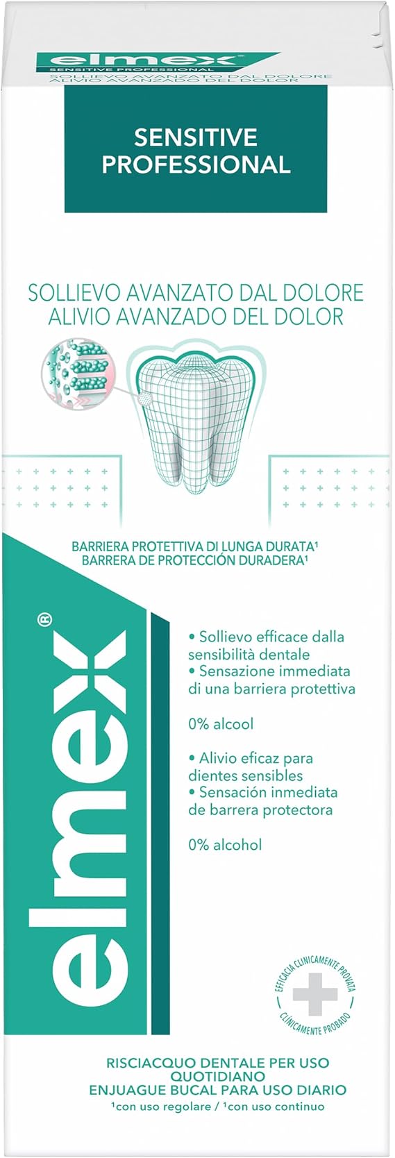 Elmex Sensitive Plus Mouthwash 400ml