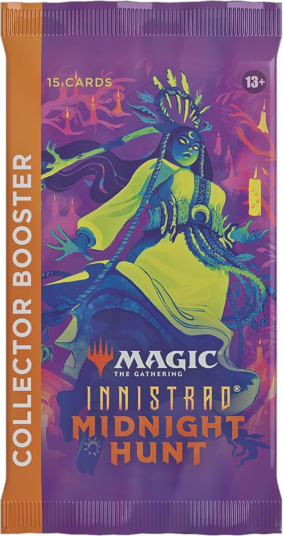 Magic the Gathering Innistrad Midnight Hunt Collector Booster 15 Cards